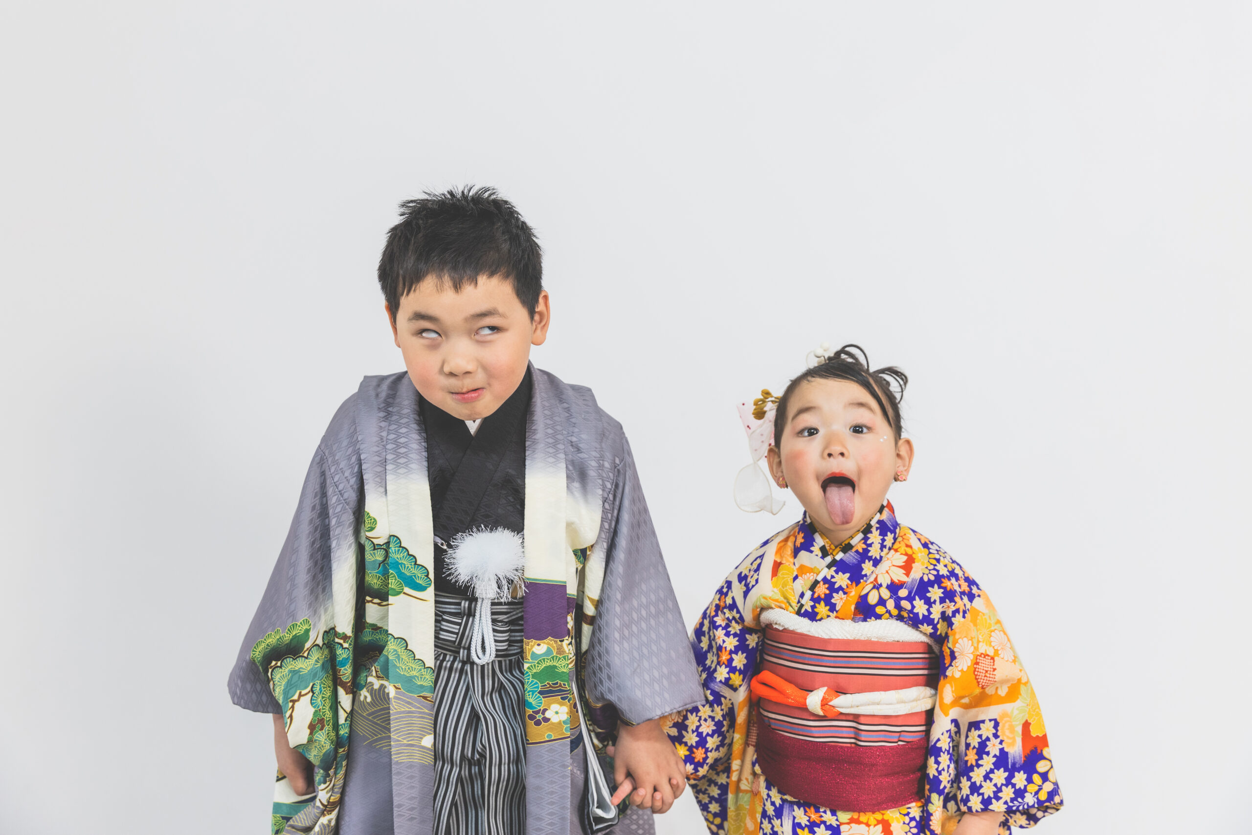 富山　射水市　フォトスタジオ　七五三　753 撮影　写真　兄弟撮影