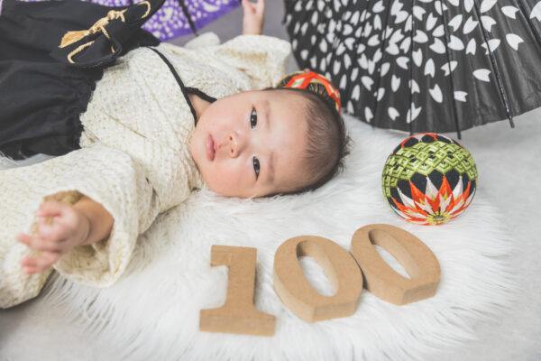 富山　射水市　フォトスタジオ　100日祝い　百日祝い 撮影 新湊