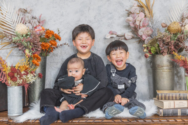 富山　射水市　フォトスタジオ　100日祝い　百日祝い 撮影 新湊