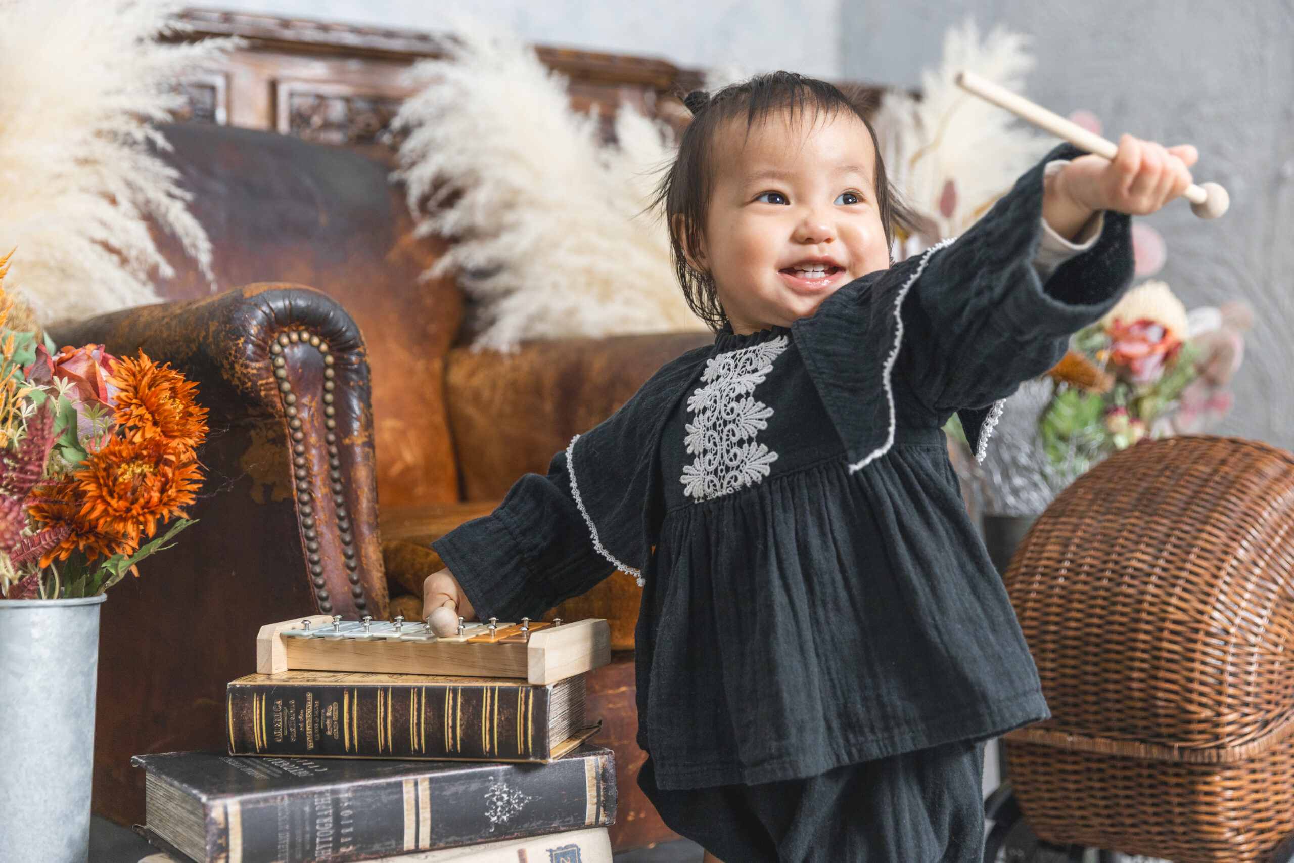 富山　射水市　フォトスタジオ　バースデー　誕生日　記念日　1歳