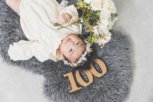 富山　射水市　フォトスタジオ　100日祝い　百日祝い 撮影 新湊