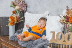 富山　射水市　フォトスタジオ　100日祝い　百日祝い 撮影 新湊