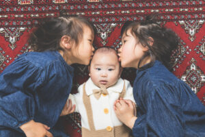 富山　射水市　フォトスタジオ　100日祝い　百日祝い 撮影 新湊